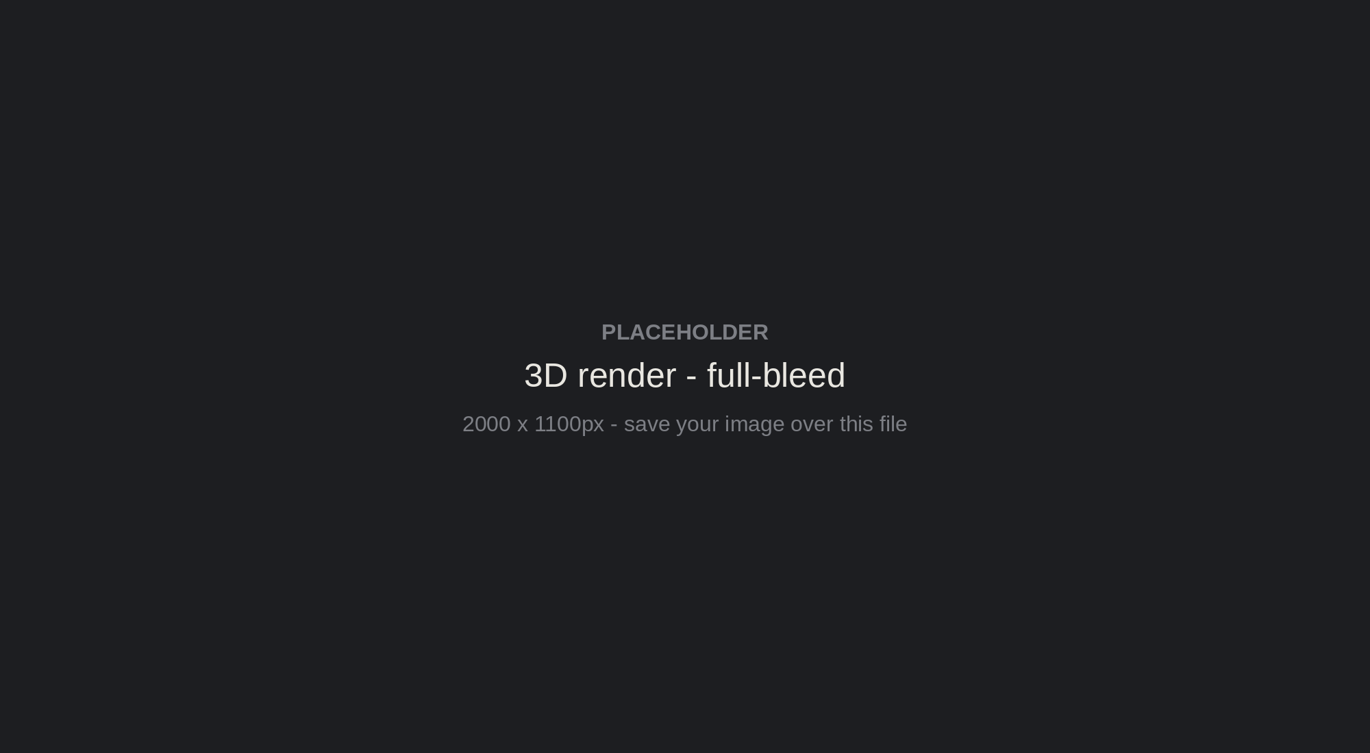 3D render placeholder