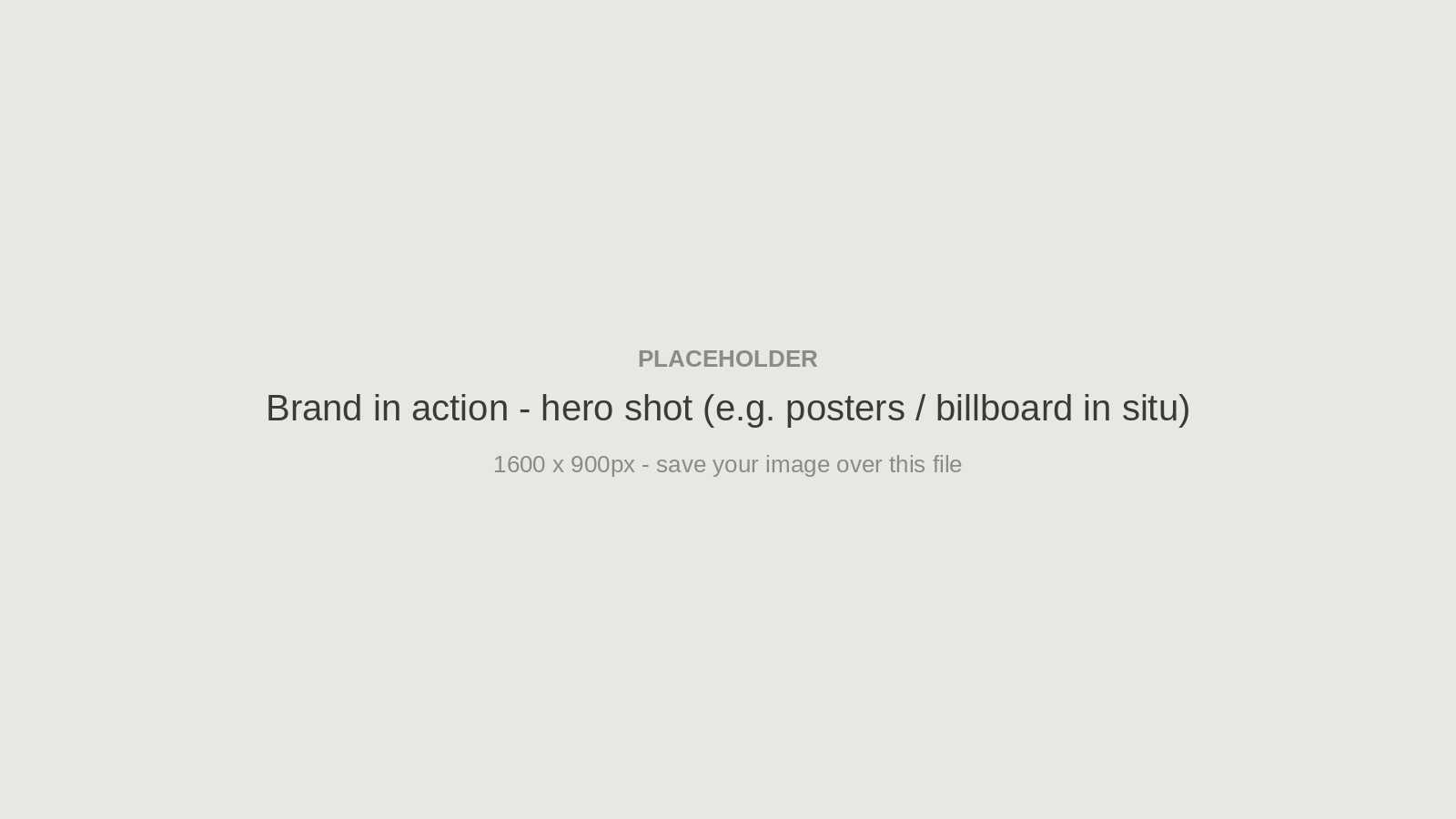 Brand activation placeholder