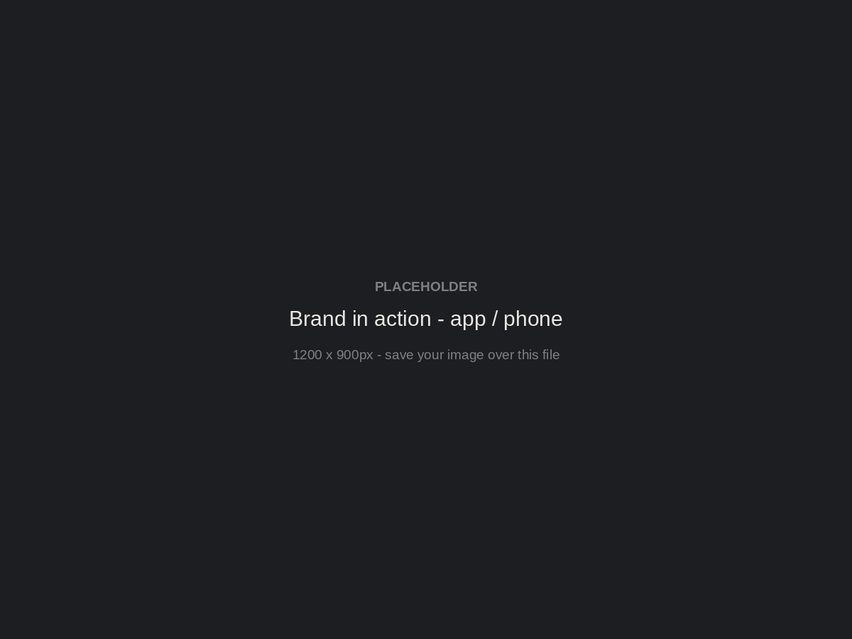 Brand activation placeholder