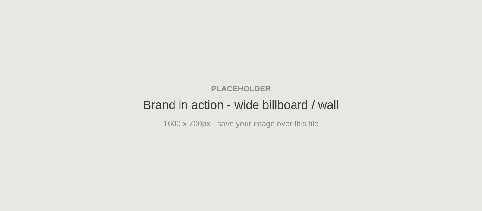 Brand activation placeholder