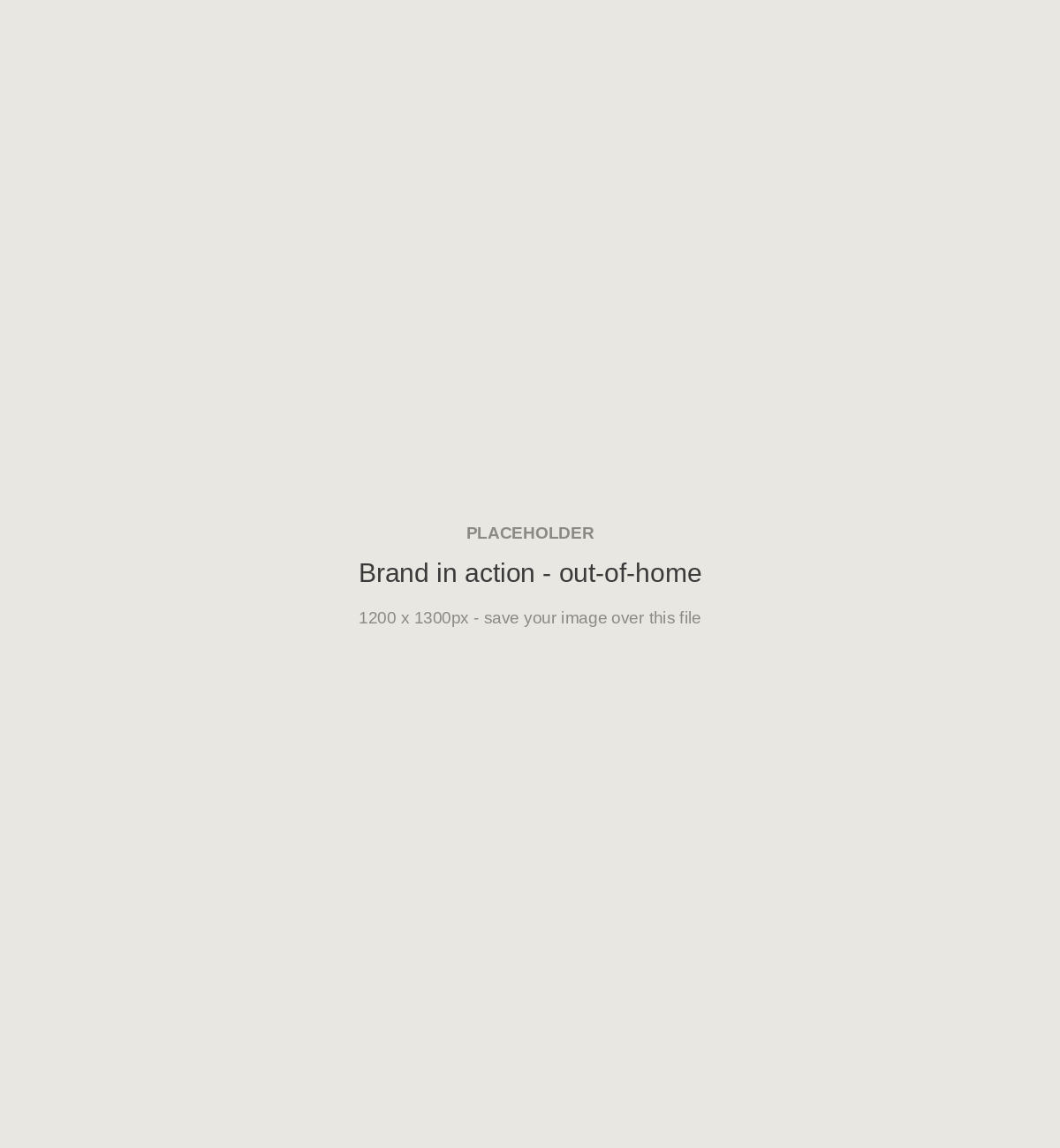 Brand activation placeholder