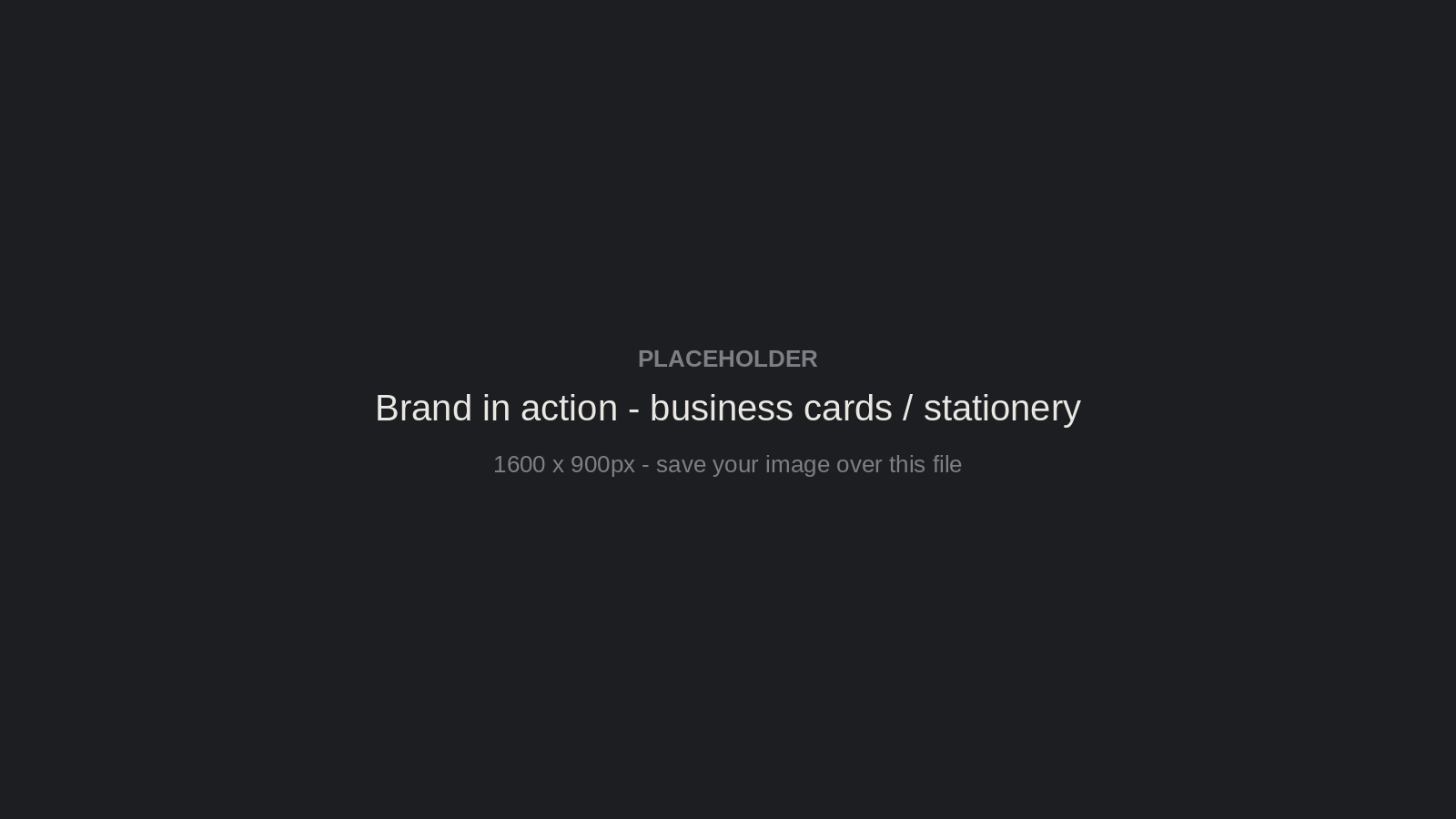 Brand activation placeholder