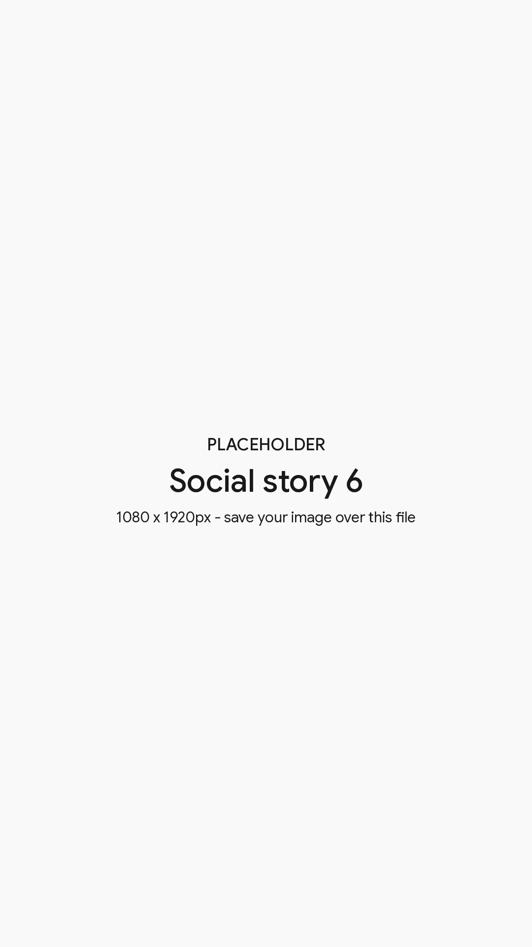 Social story placeholder 6