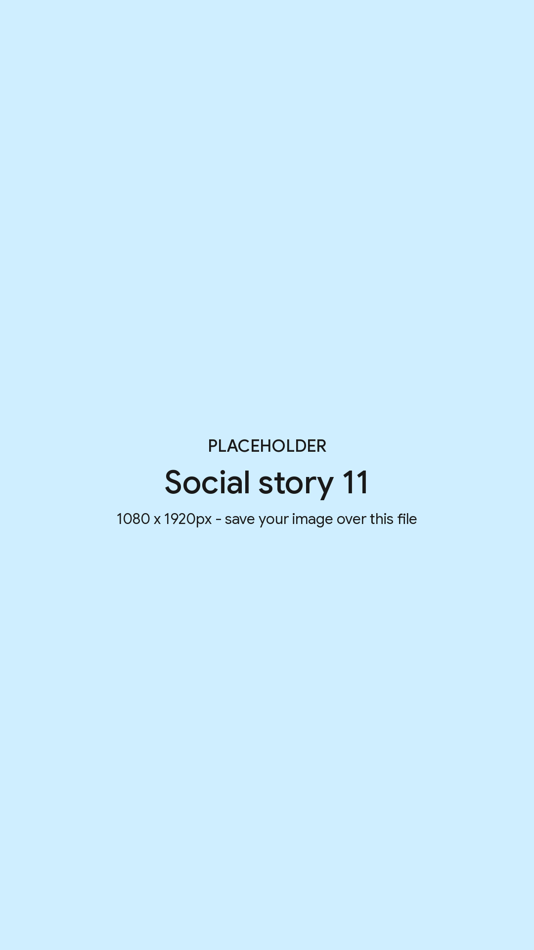 Social story placeholder 11