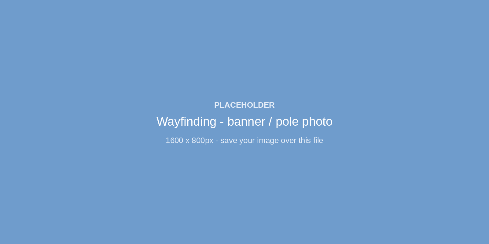 Wayfinding placeholder