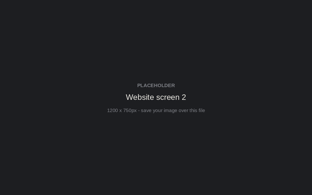 Website placeholder